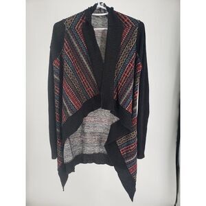 DAINTY HOOLIGAN Bohemian Open Front Sweater Cardigan Size S‎